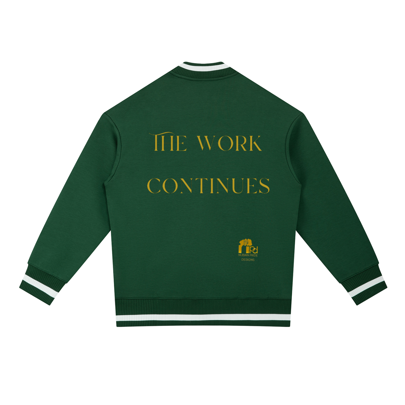 Icons of Heritage™ Contrast Piping Zip Unisex Bomber Jacket