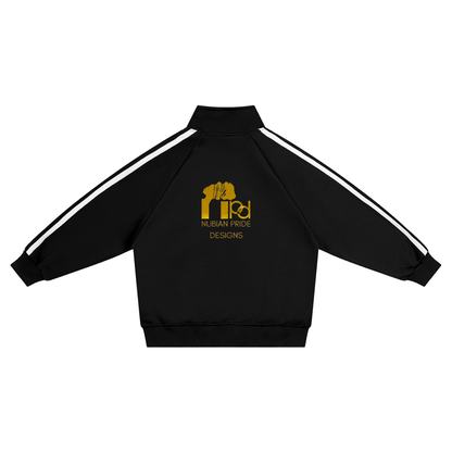 "Built for Greatness" Zip-Up Track Jacket for Boys