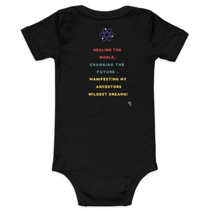 Future Scientist Baby Short Sleeve Onesie for Boys