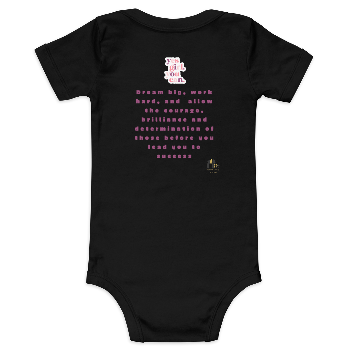 Proud Future HBCU Graduate Short Sleeve Onesie Tee for Girls