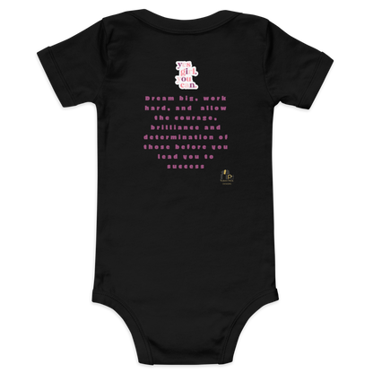 Proud Future HBCU Graduate Short Sleeve Onesie Tee for Girls