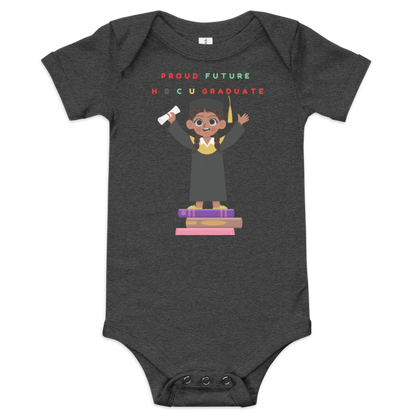 Proud Future HBCU Graduate Short Sleeve Onesie Tee for Girls