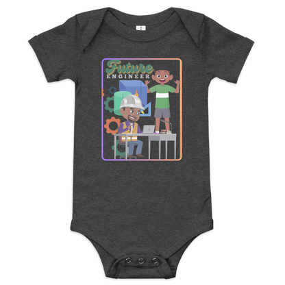 Future Engineer Baby Short Sleeve Onesie for Boys