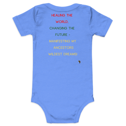 Future Engineer Baby Short Sleeve Onesie for Girls