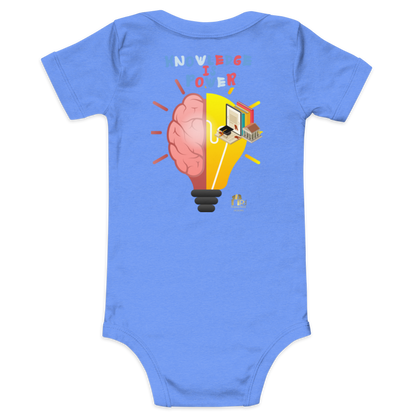 Education Is Key Short Sleeve Onesie Tee for Boys