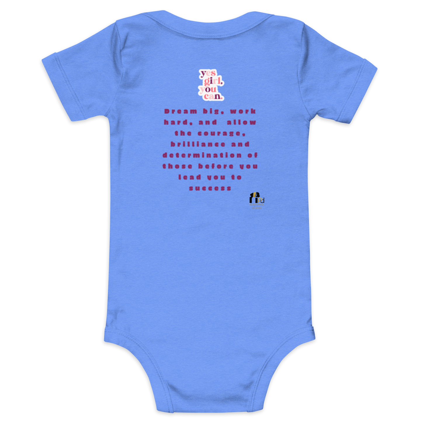 Proud Future HBCU Graduate Short Sleeve Onesie Tee for Girls