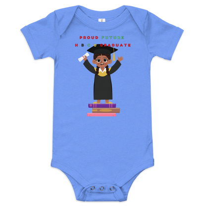 Proud Future HBCU Graduate Short Sleeve Onesie Tee for Girls