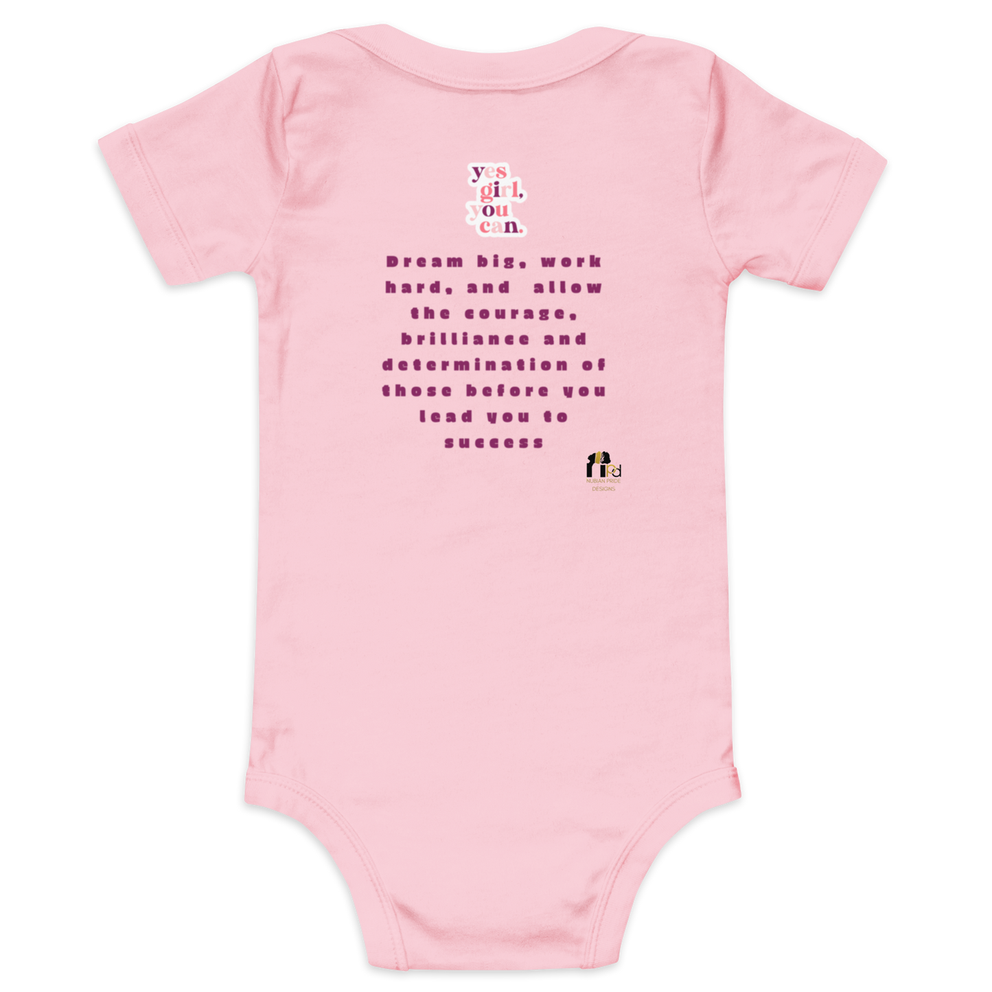 Proud Future HBCU Graduate Short Sleeve Onesie Tee for Girls