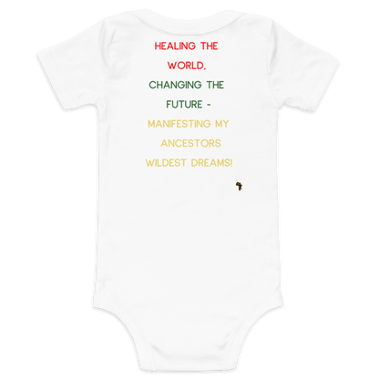 Future Engineer Baby Short Sleeve Onesie for Girls