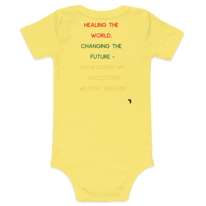 Future Engineer Baby Short Sleeve Onesie for Girls