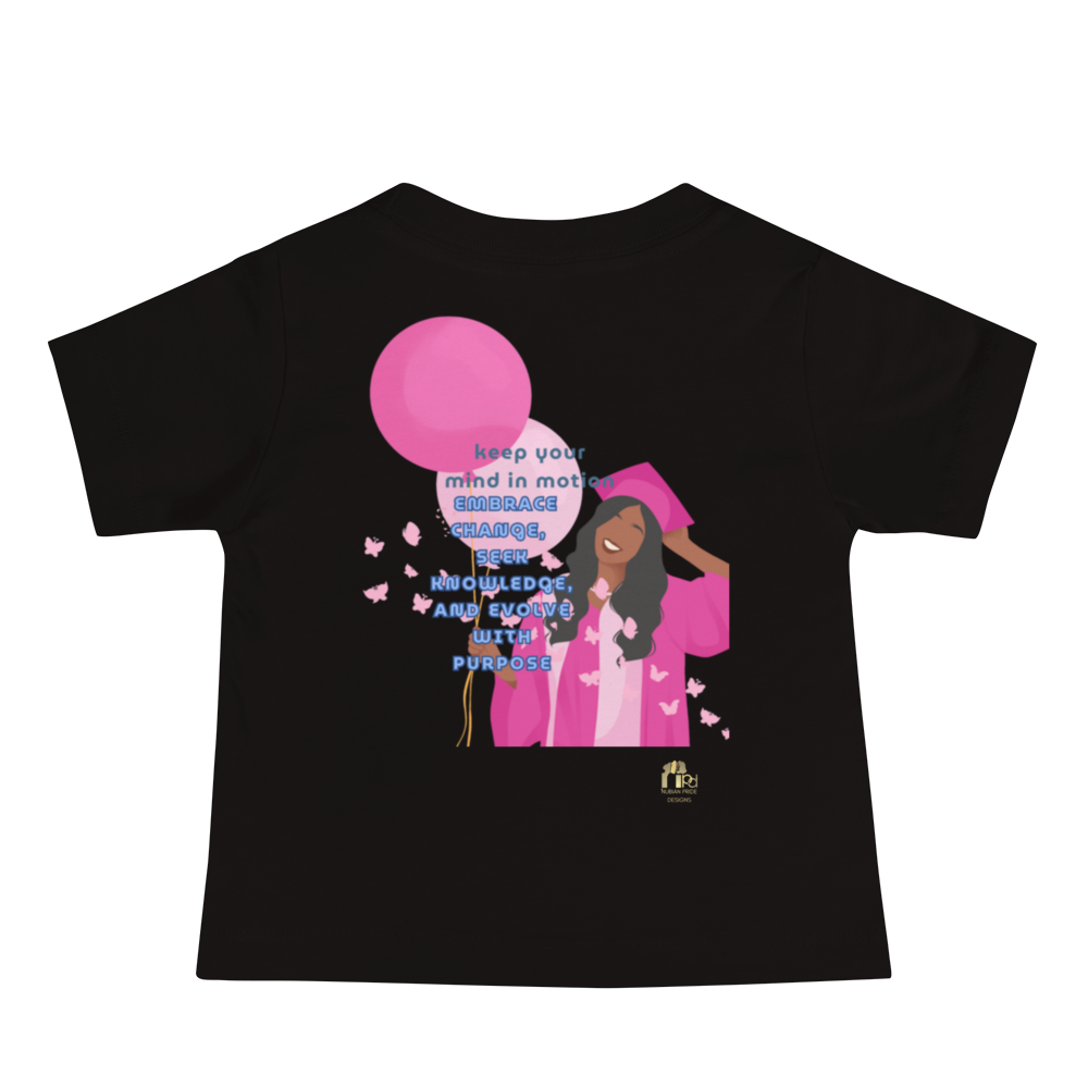 Knowledge Is Power Baby Jersey Tee for Girls