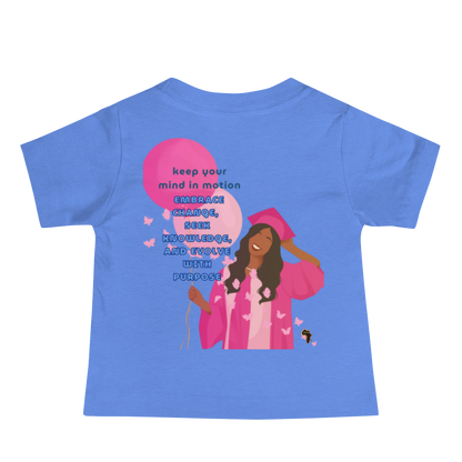 Knowledge Is Power Baby Jersey Tee for Girls