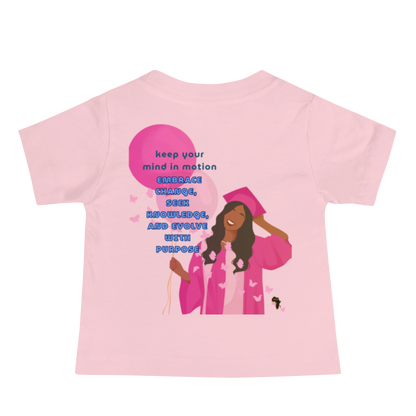 Knowledge Is Power Baby Jersey Tee for Girls