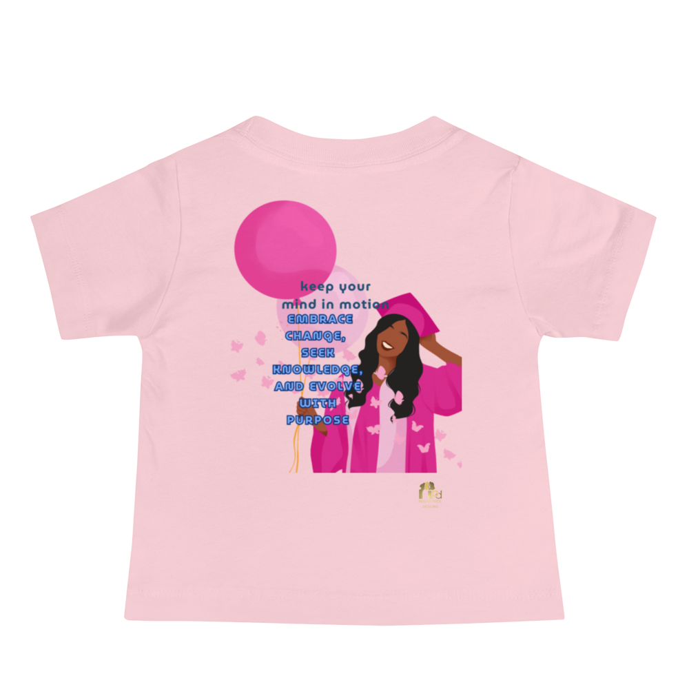 Knowledge Is Power Baby Jersey Tee for Girls