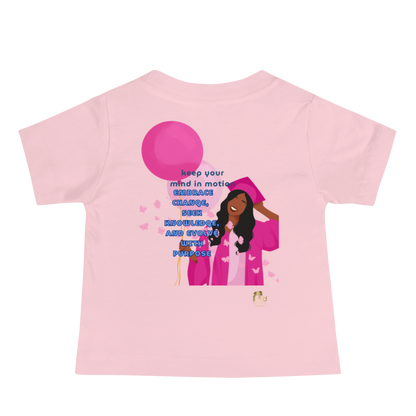 Knowledge Is Power Baby Jersey Tee for Girls