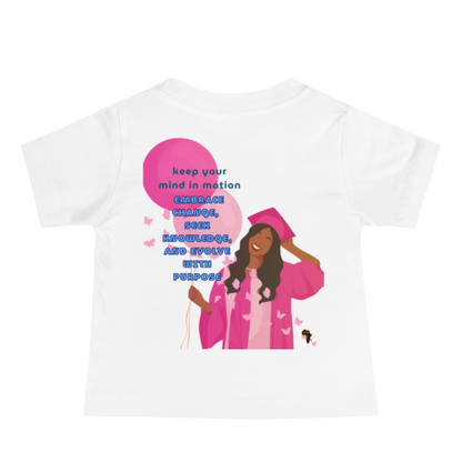 Knowledge Is Power Baby Jersey Tee for Girls