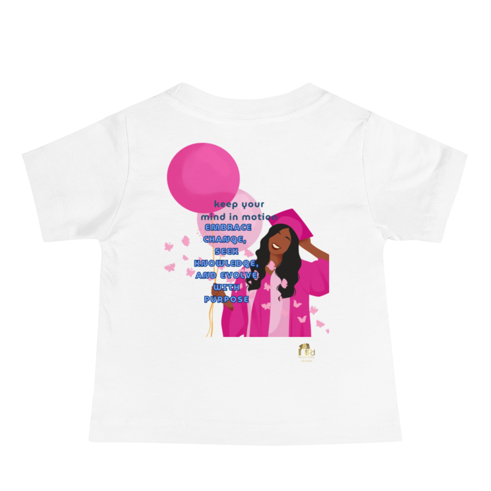Knowledge Is Power Baby Jersey Tee for Girls
