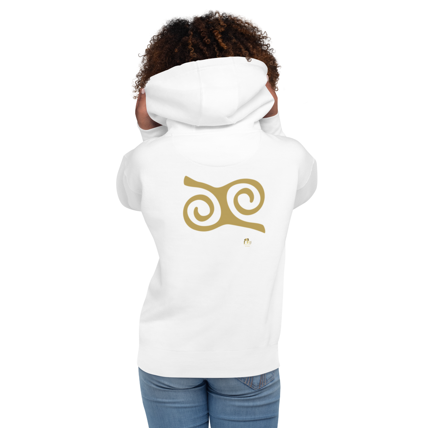 Pan-African Kwatakye Atiko Logo Classic Unisex Hoodie