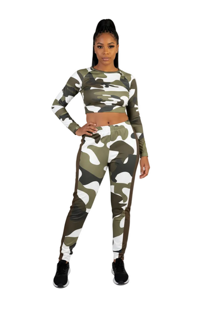 Luxe Camo Unisex Joggers