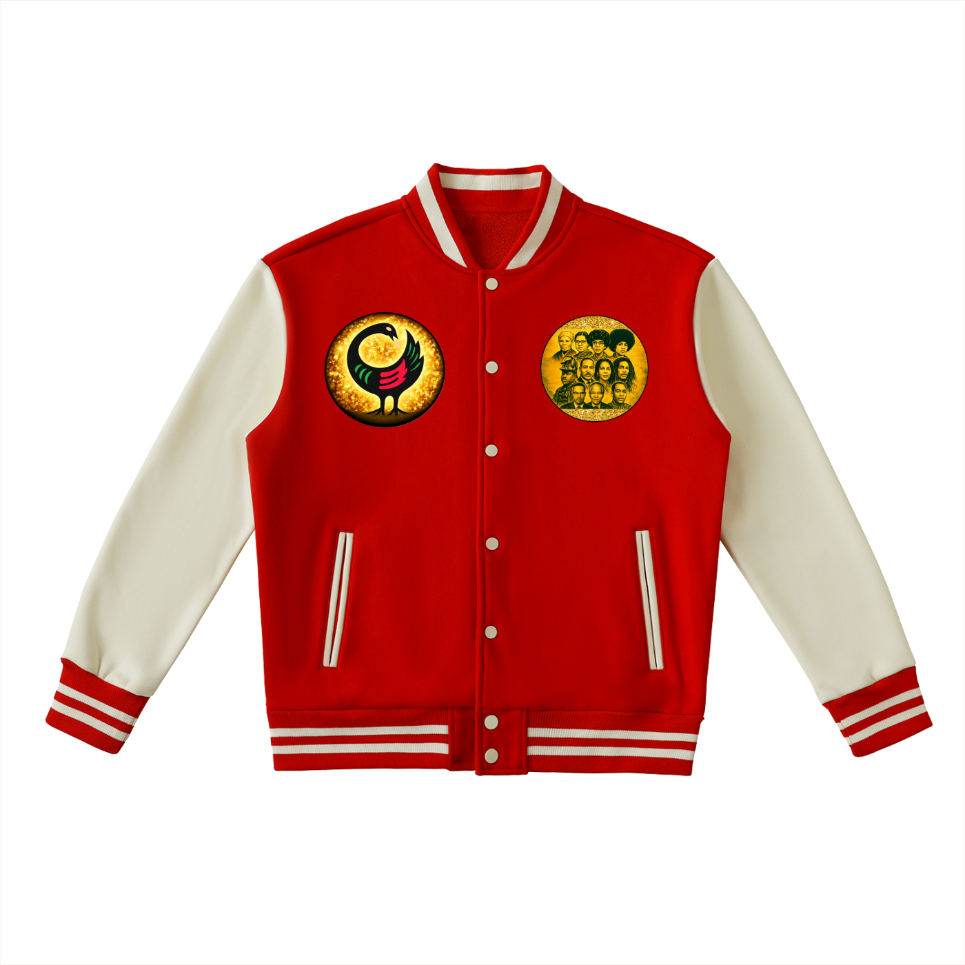 The Sankofa Heritage Unisex Varsity Jacket