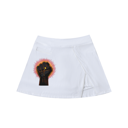 Power Fist A-Line Skirt