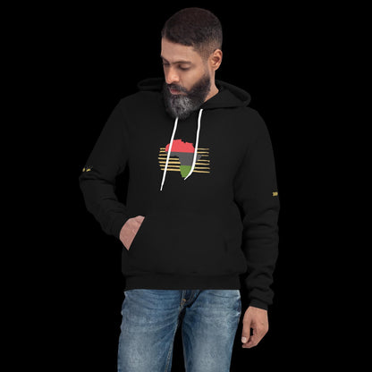 Africa on Gold Unisex Hoodie