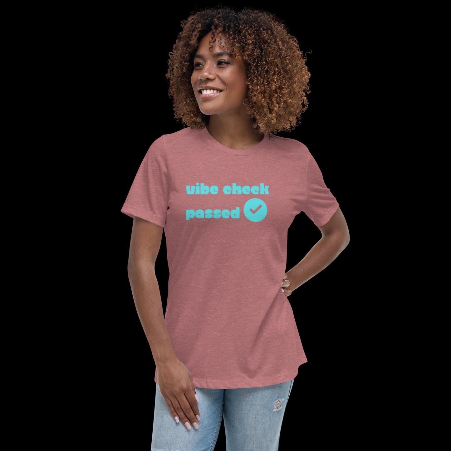 Check The Vibe Unisex Relaxed T-Shirt