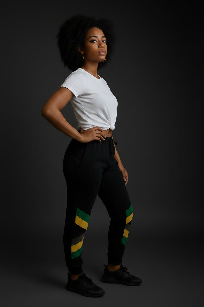 Jamaican Queen Vibes Fleece Sweatpants