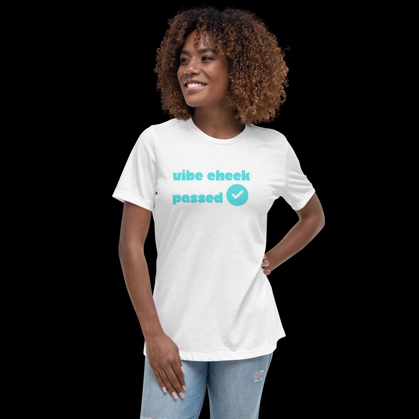 Check The Vibe Unisex Relaxed T-Shirt