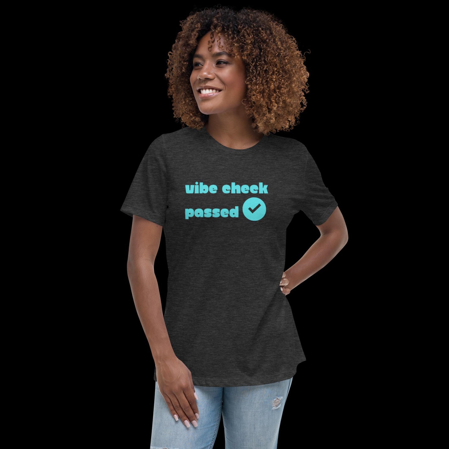 Check The Vibe Unisex Relaxed T-Shirt