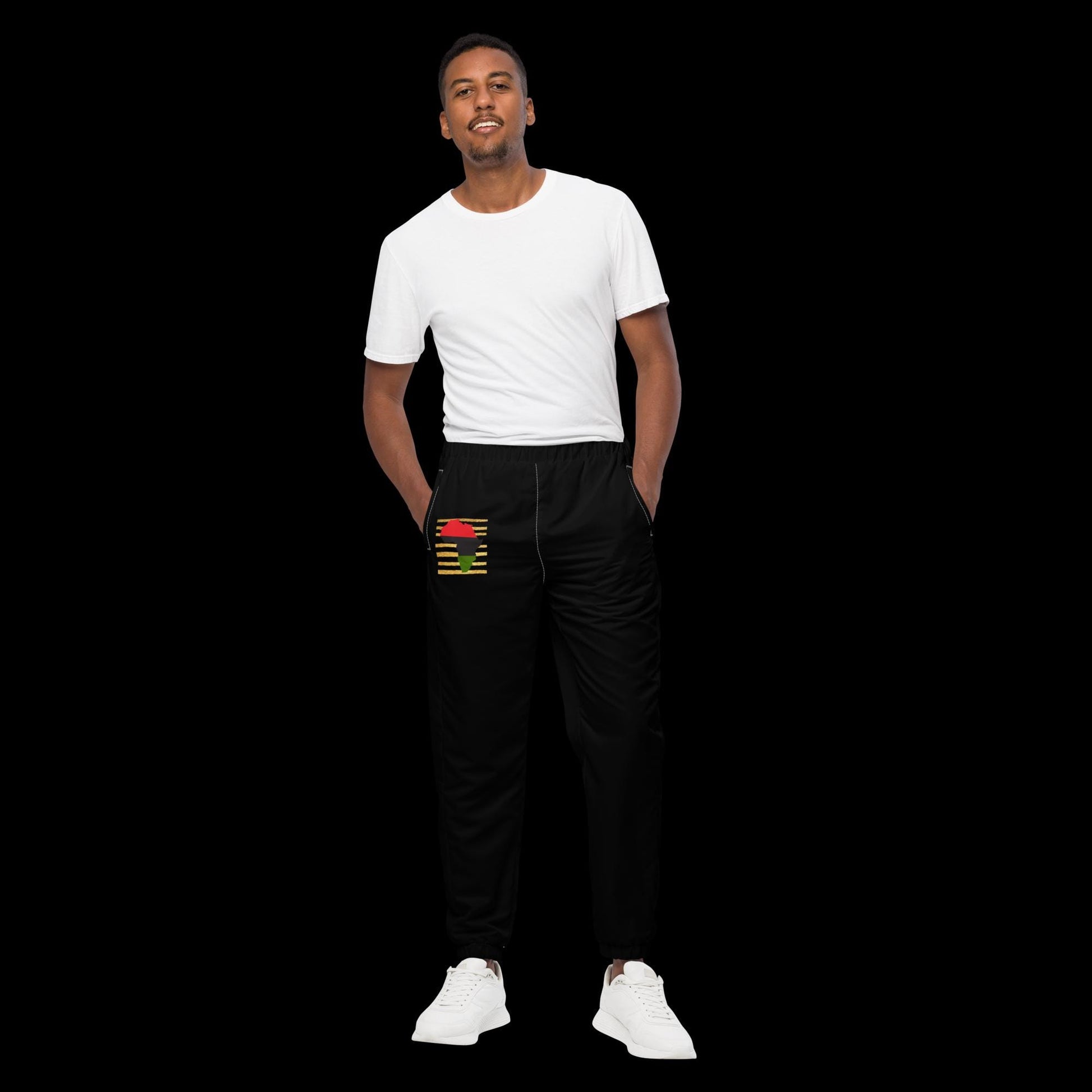 Africa on Gold Unisex Track Pants
