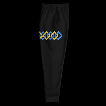 Coordinated Argyle Joggers for Men