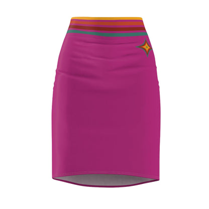 Coordinating "Accountability" Pencil Skirt (HotPink)