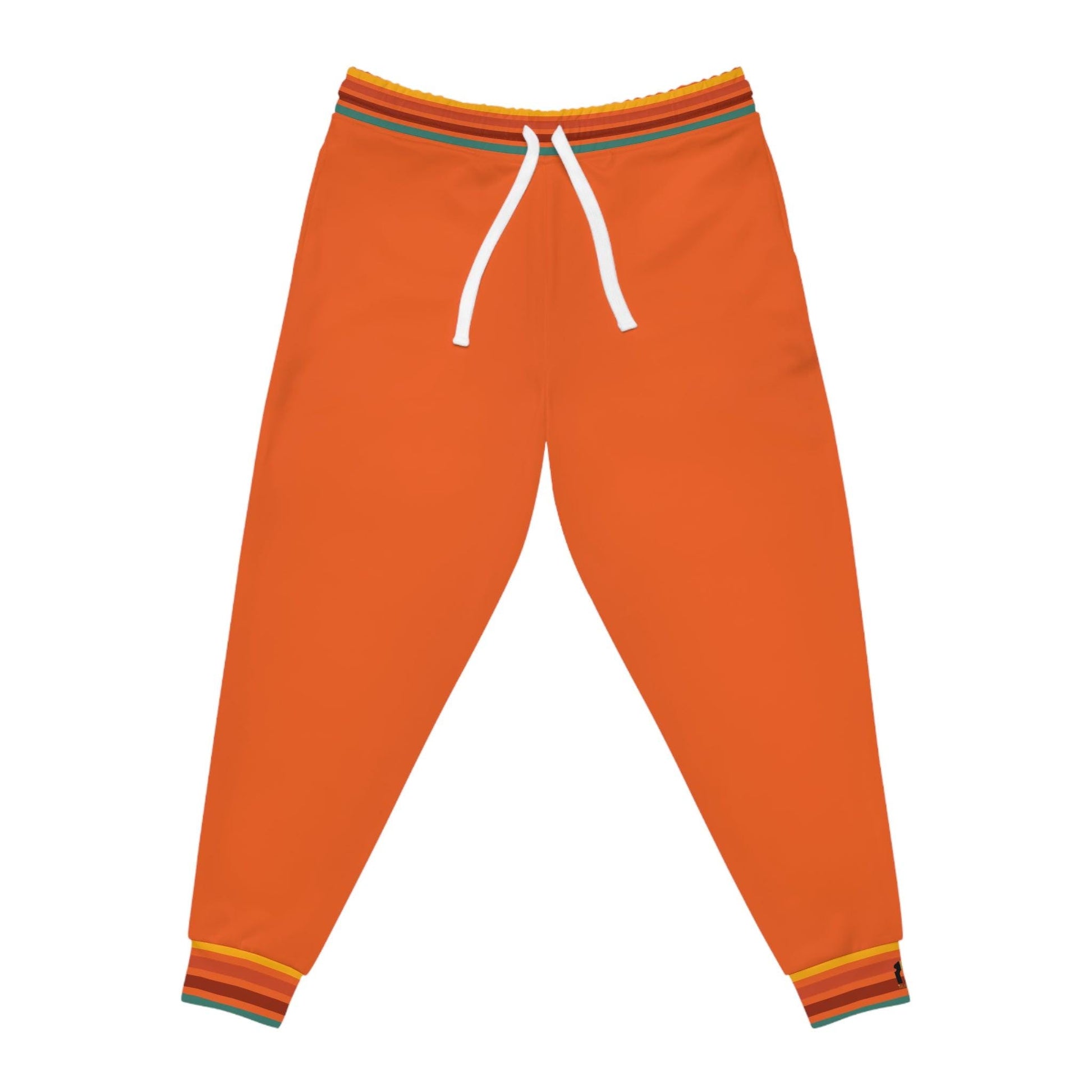 Coordinating "Accountability" Joggers – Bold Style With a Purpose (Tangerine Twist)