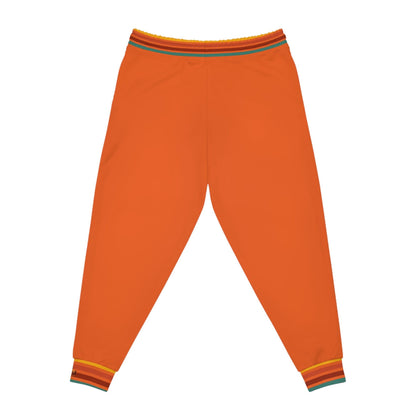 Coordinating "Accountability" Joggers – Bold Style With a Purpose (Tangerine Twist)