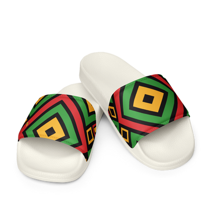 Afrocentric Slides for Men - Bold Culture, Everyday Comfort