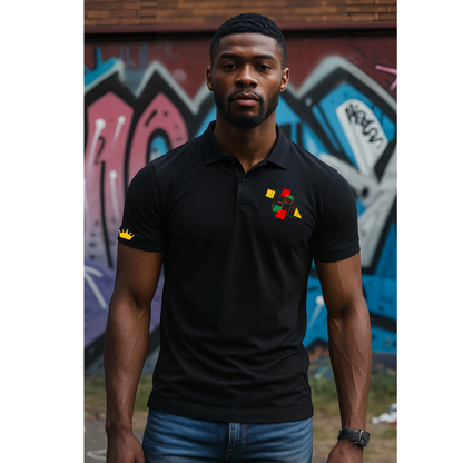 Pan-African Prestige Polo for Men