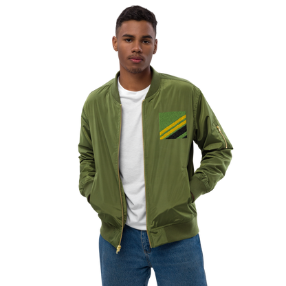 Jamaican Vibes Bomber Jacket