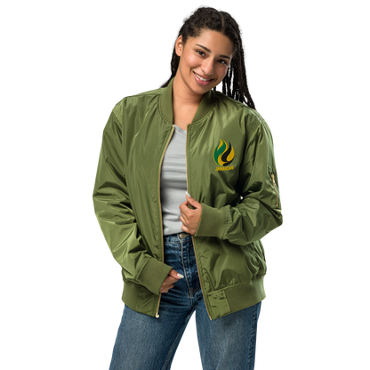 Jamaican Lit Unisex Bomber Jacket