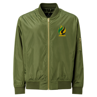 Jamaican Lit Unisex Bomber Jacket