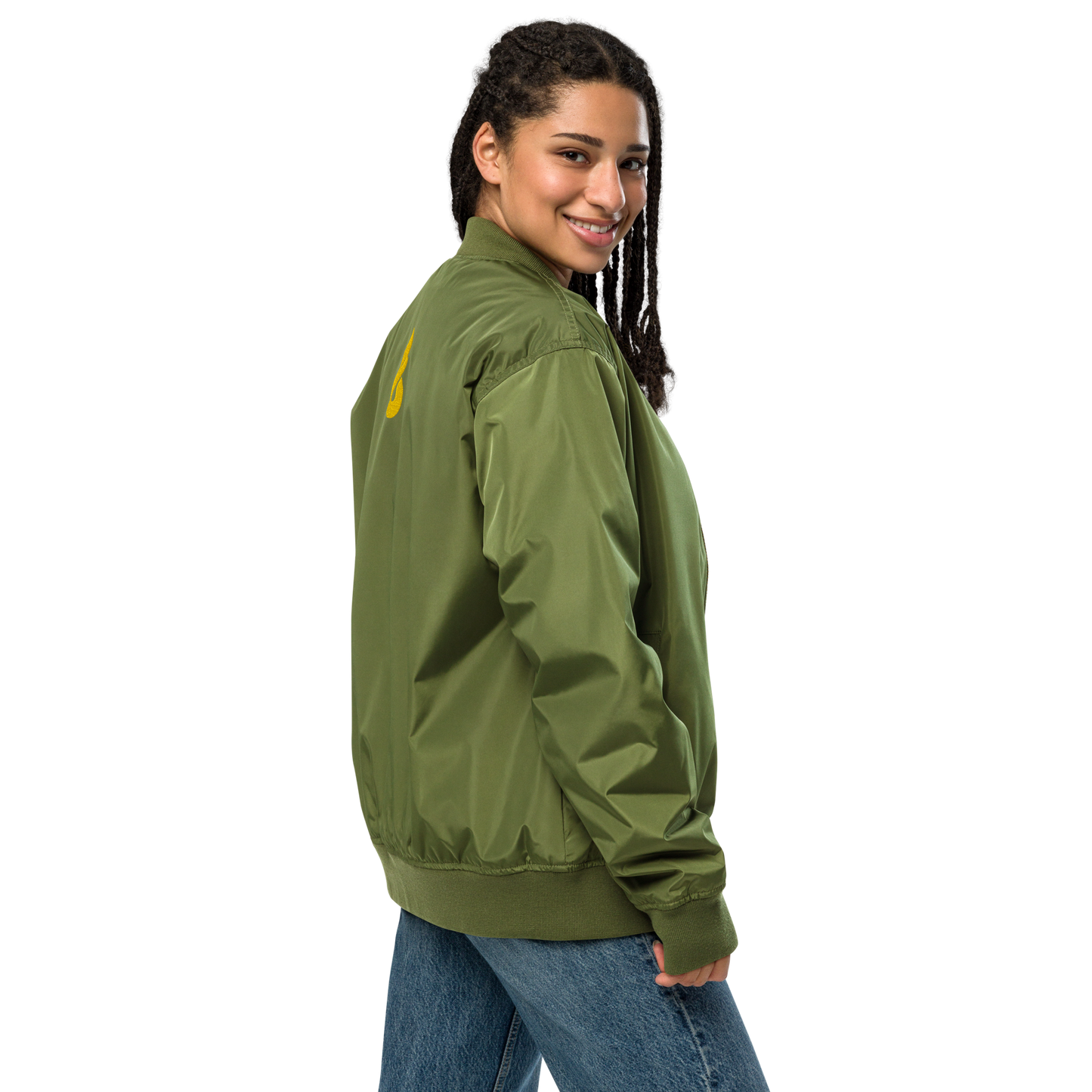 Jamaican Lit Unisex Bomber Jacket