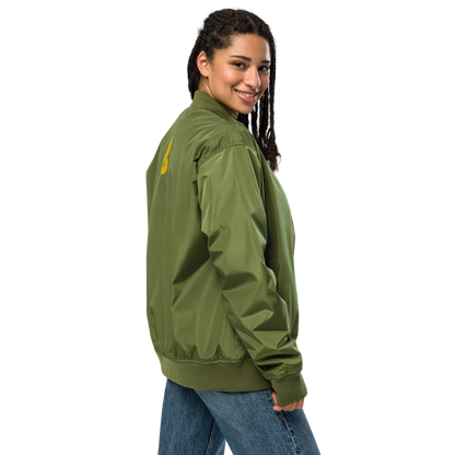 Jamaican Lit Unisex Bomber Jacket