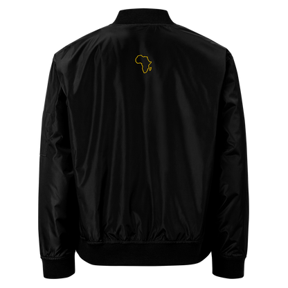Pan-African Unisex Emblem Premium Recycled Bomber Jacket