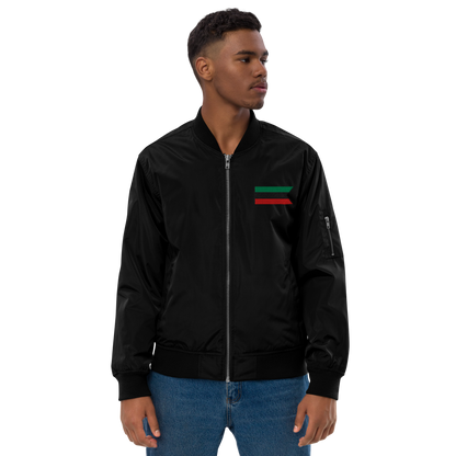 Pan-African Unisex Emblem Premium Recycled Bomber Jacket