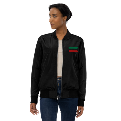 Pan-African Unisex Emblem Premium Recycled Bomber Jacket