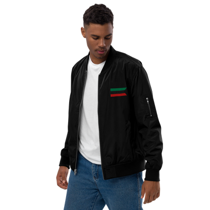 Pan-African Unisex Emblem Premium Recycled Bomber Jacket
