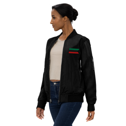 Pan-African Unisex Emblem Premium Recycled Bomber Jacket