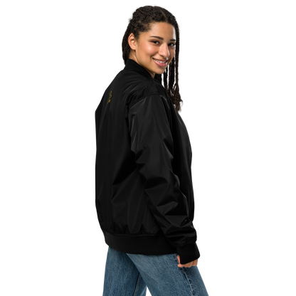 Pan-African Unisex Emblem Premium Recycled Bomber Jacket