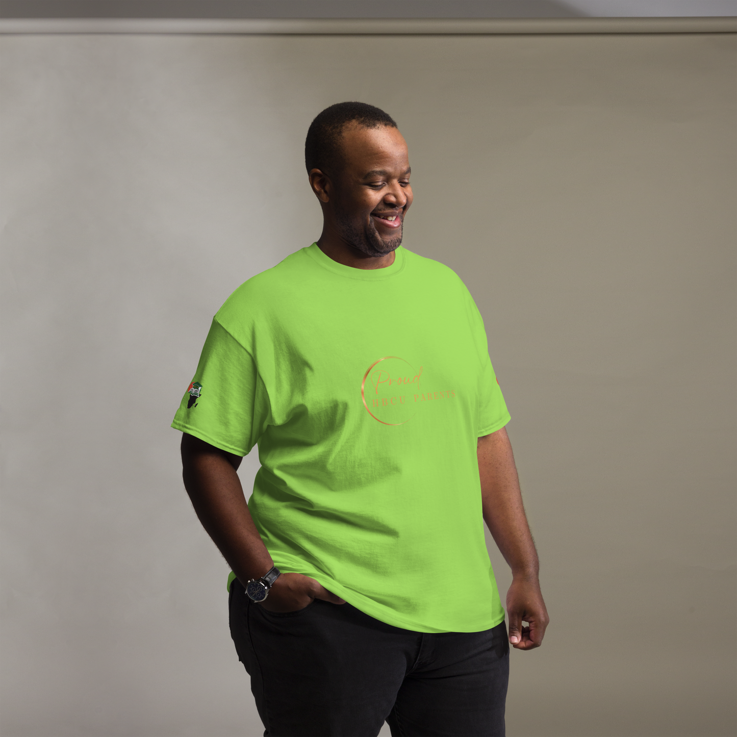 HBCU Proud Dad Classic Cotton Tee – Legacy, Pride & Black Excellence
