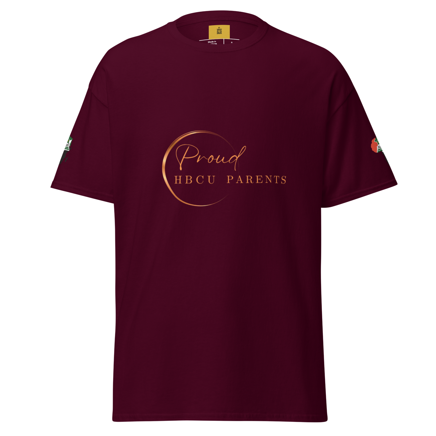 HBCU Proud Dad Classic Cotton Tee – Legacy, Pride & Black Excellence
